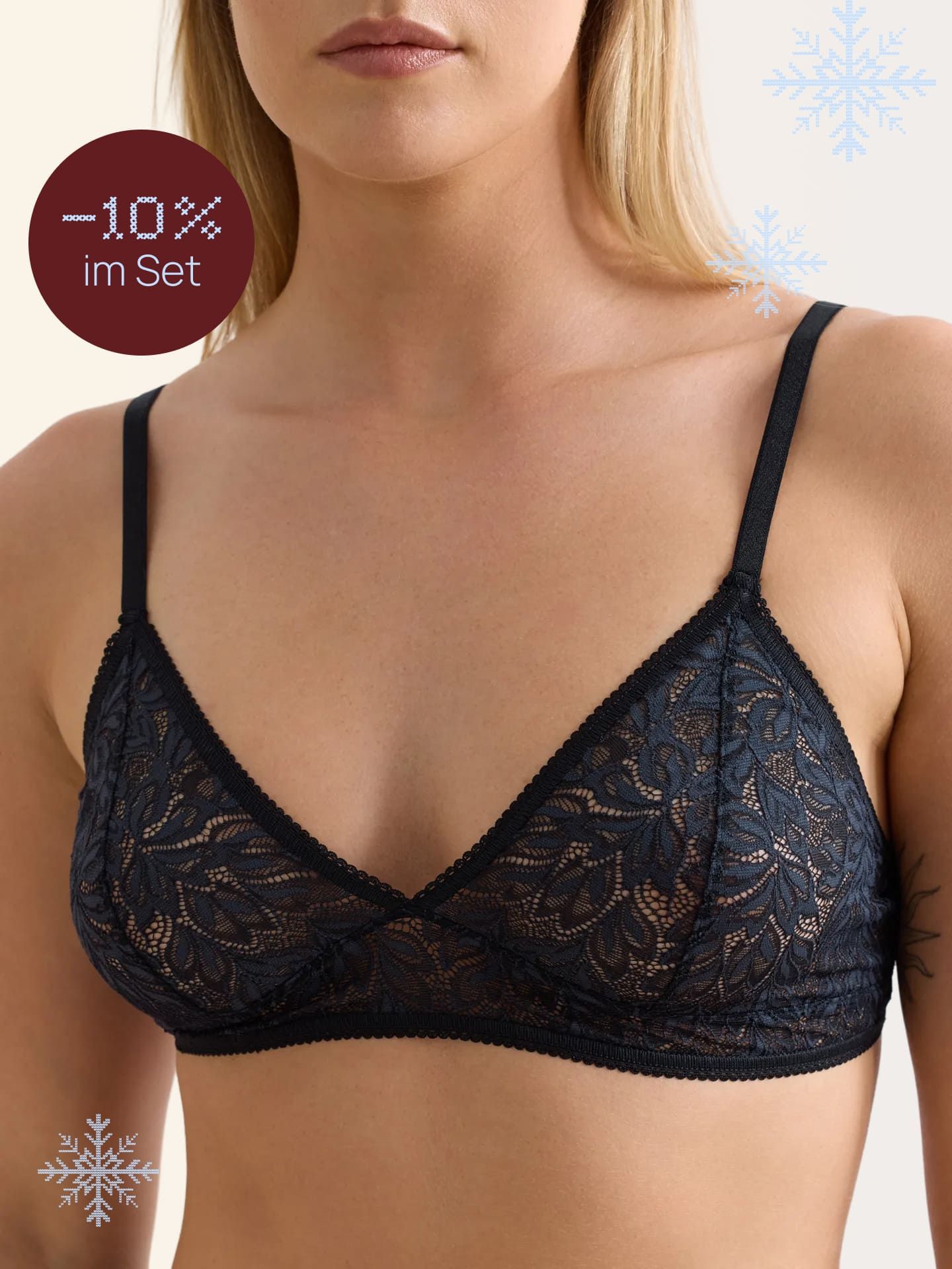 Iconic Lace Triangel BH